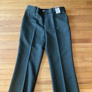 Green Twill Heavy Weight Pants by Horace Small Professional Apparel